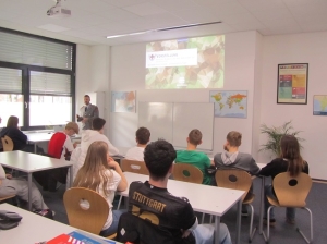 Jugendoffizier zu Gast in der UWS